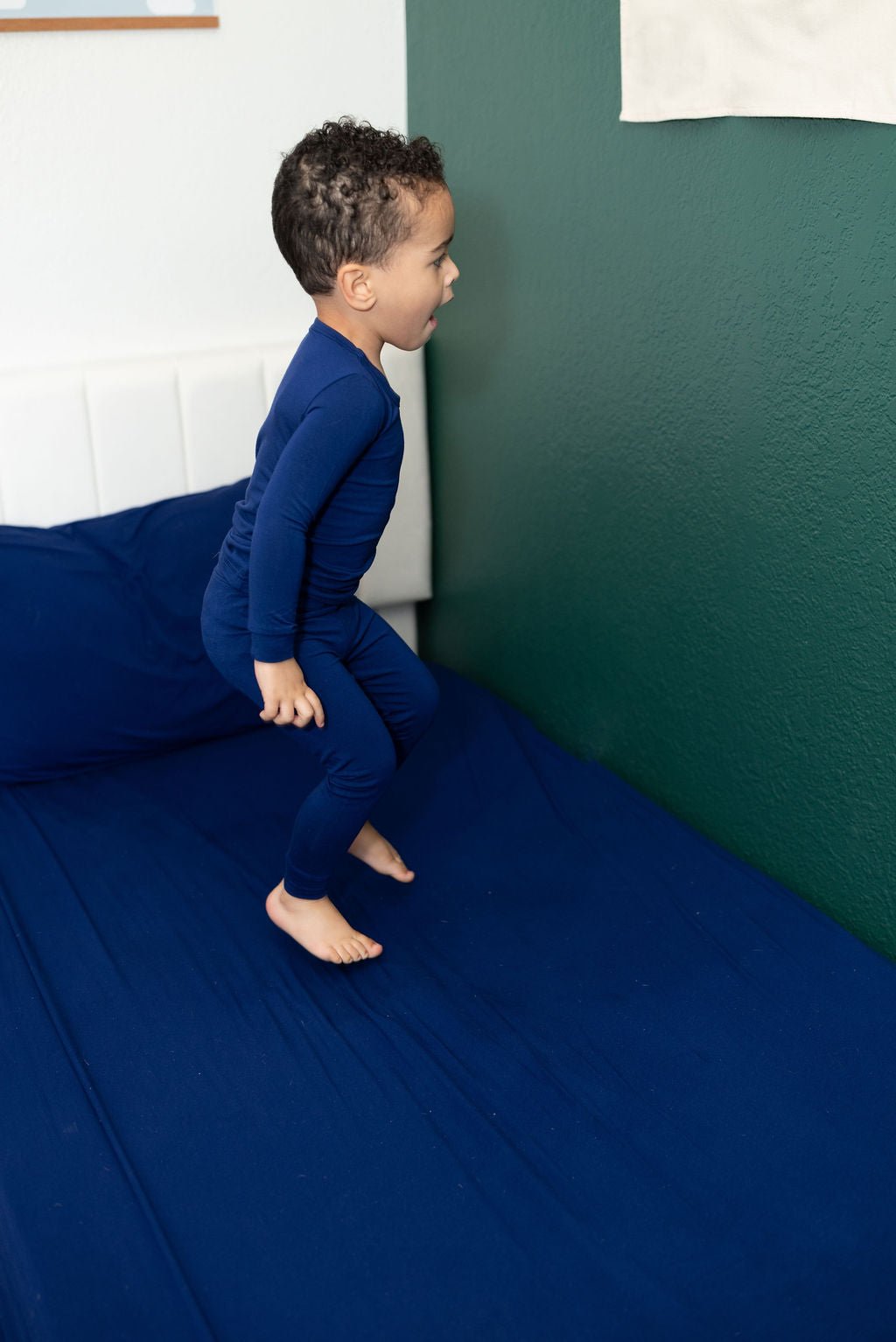 Royal Blue Long Sleeve Pj's