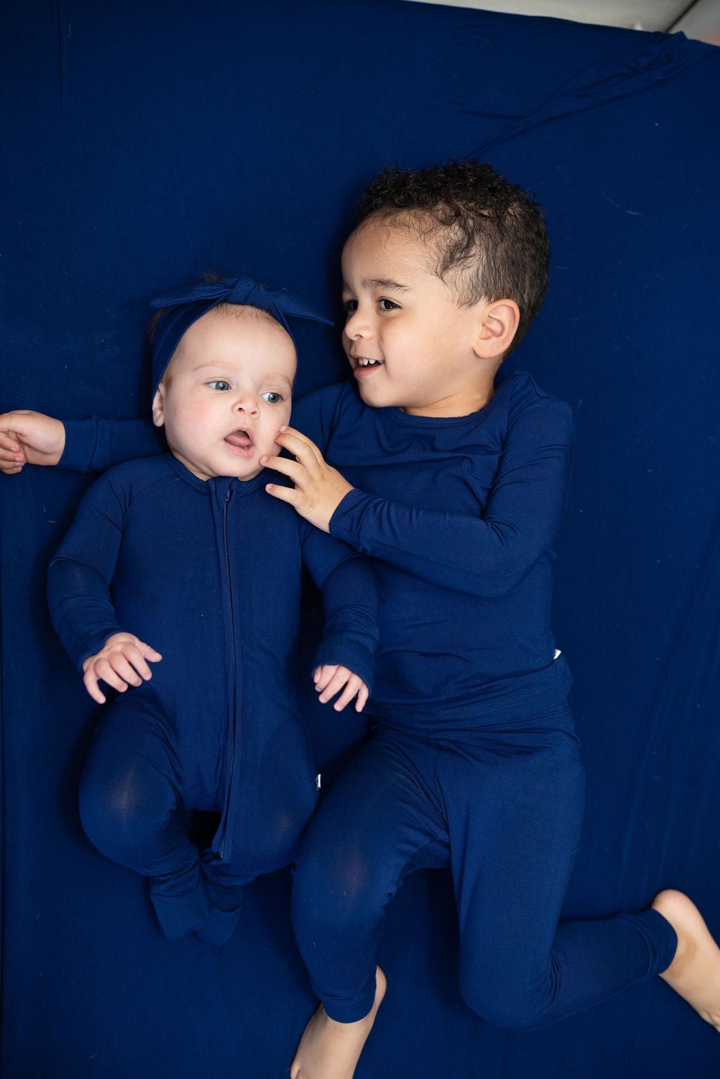 Royal Blue Long Sleeve Pj's