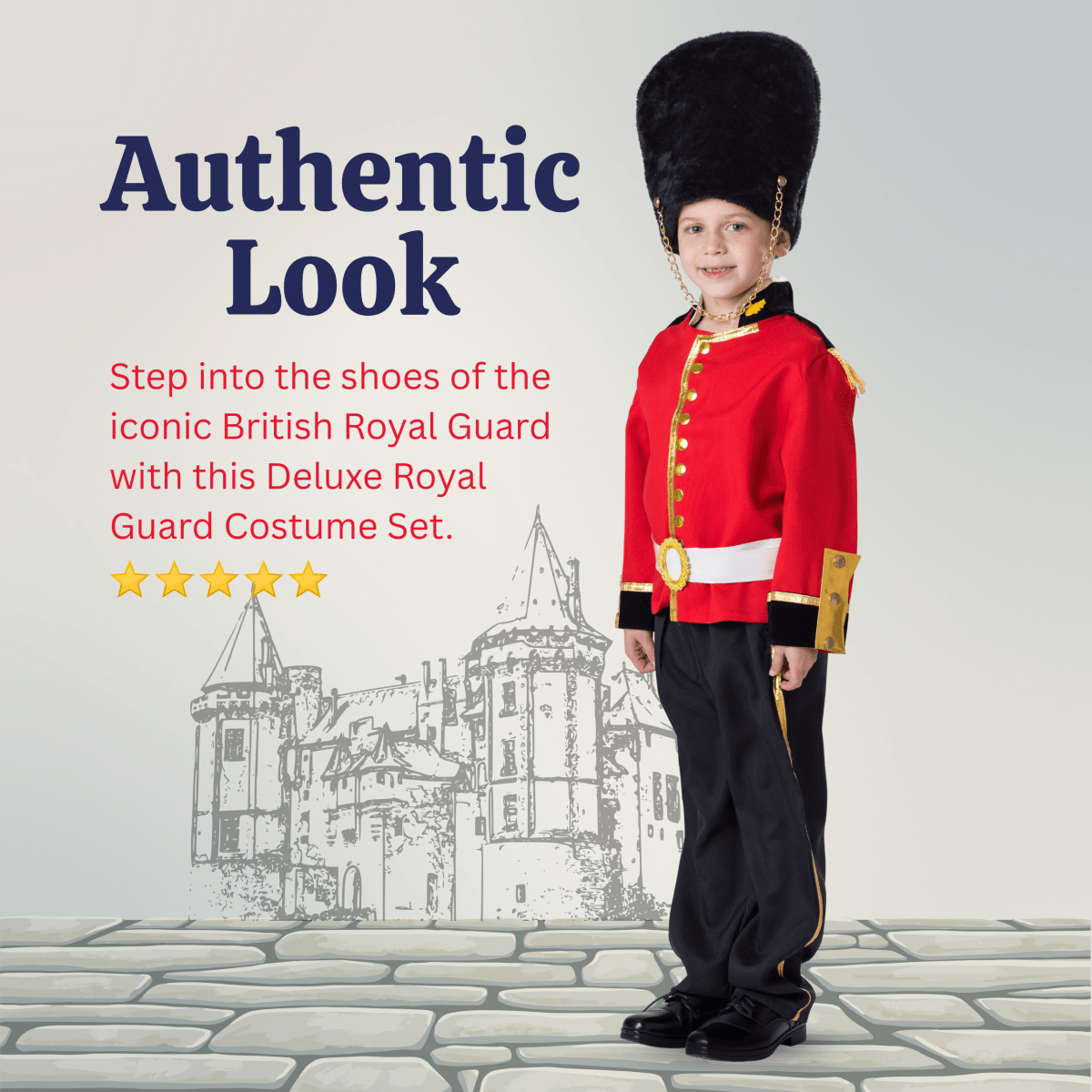 Royal Guard Dress Up Set - Kids