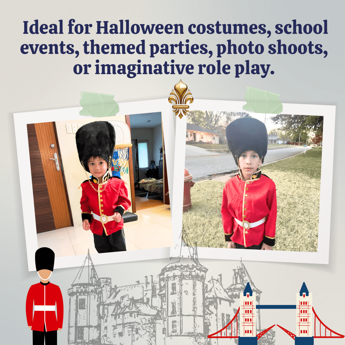 Royal Guard Dress Up Set - Kids