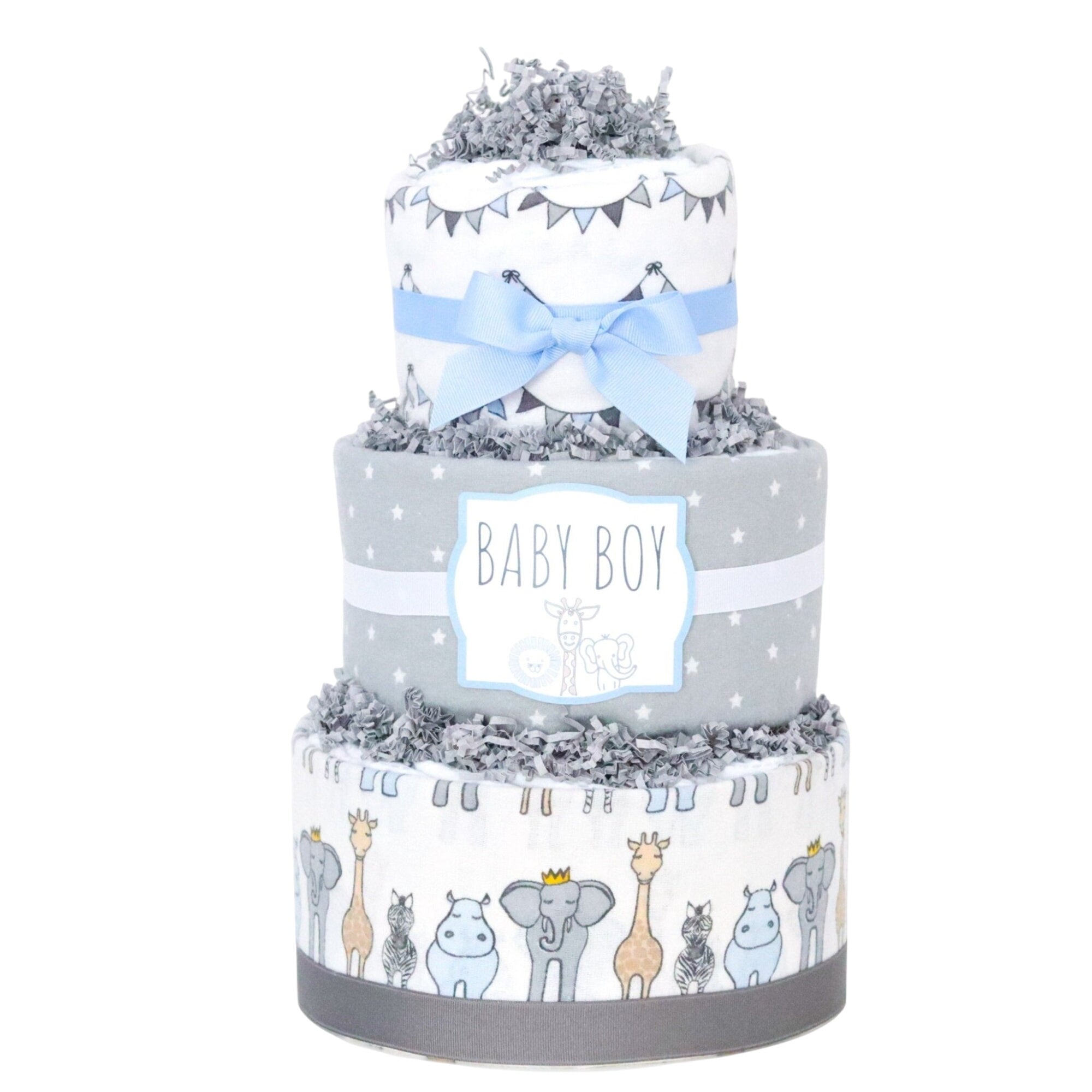 Royal Safari Diaper Cake