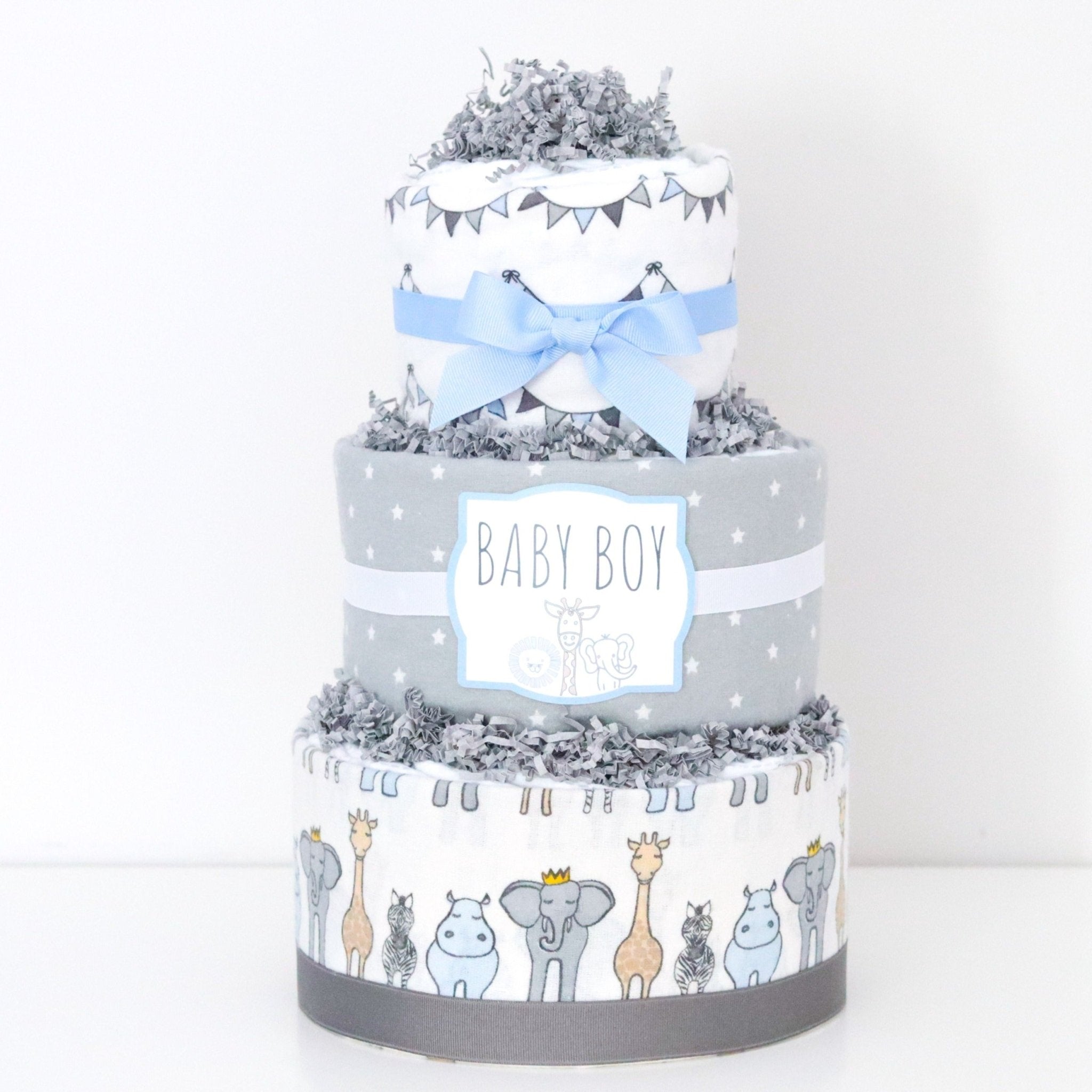 Royal Safari Diaper Cake