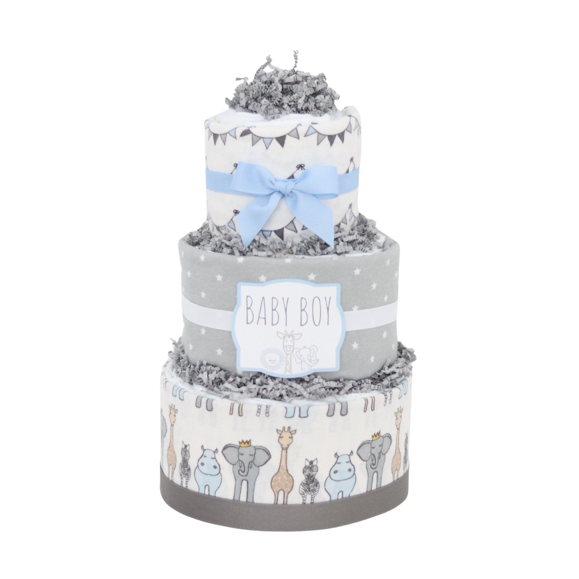 Royal Safari Diaper Cake