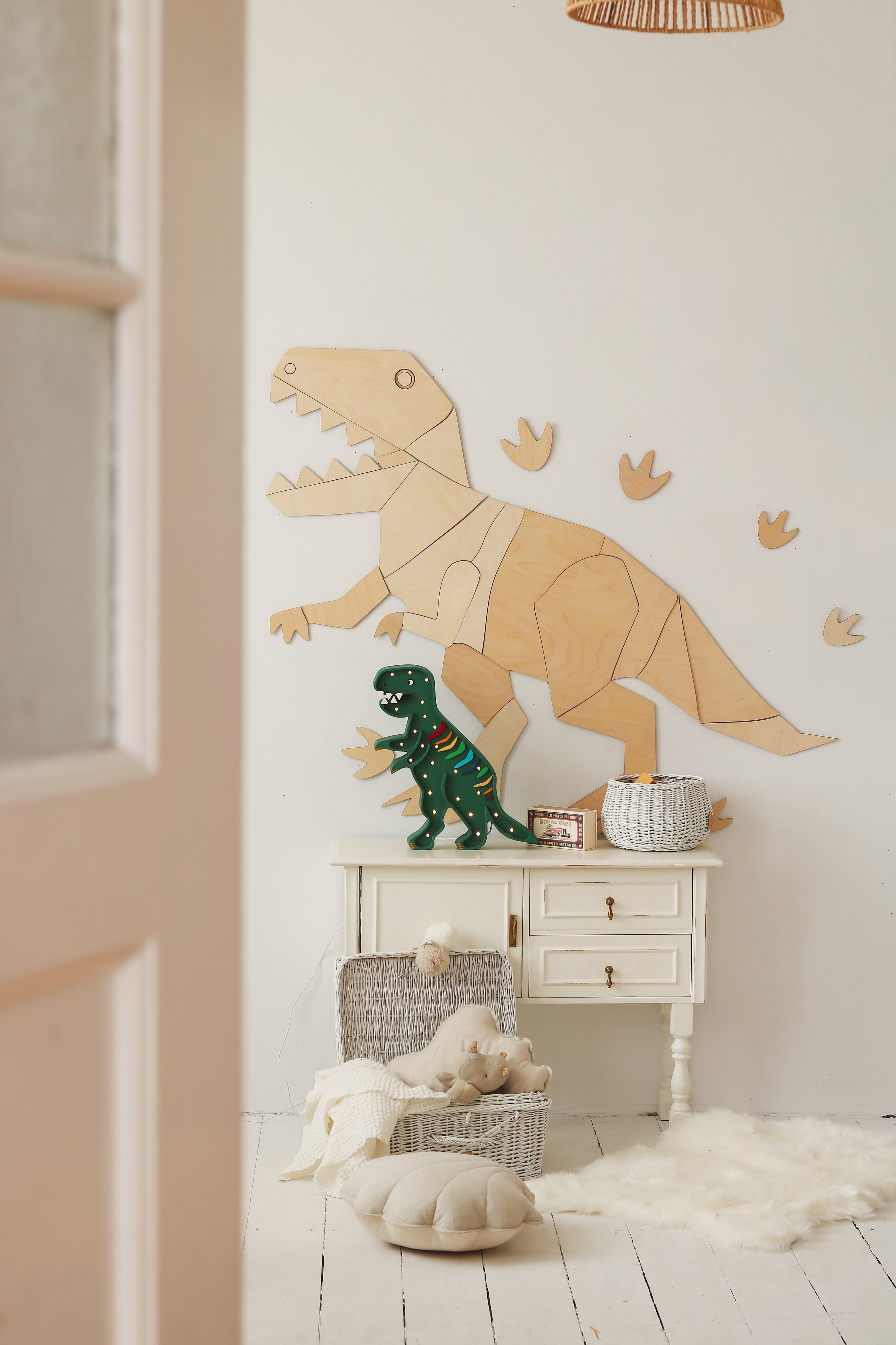 Dino T-rex Wall Decoration Origami