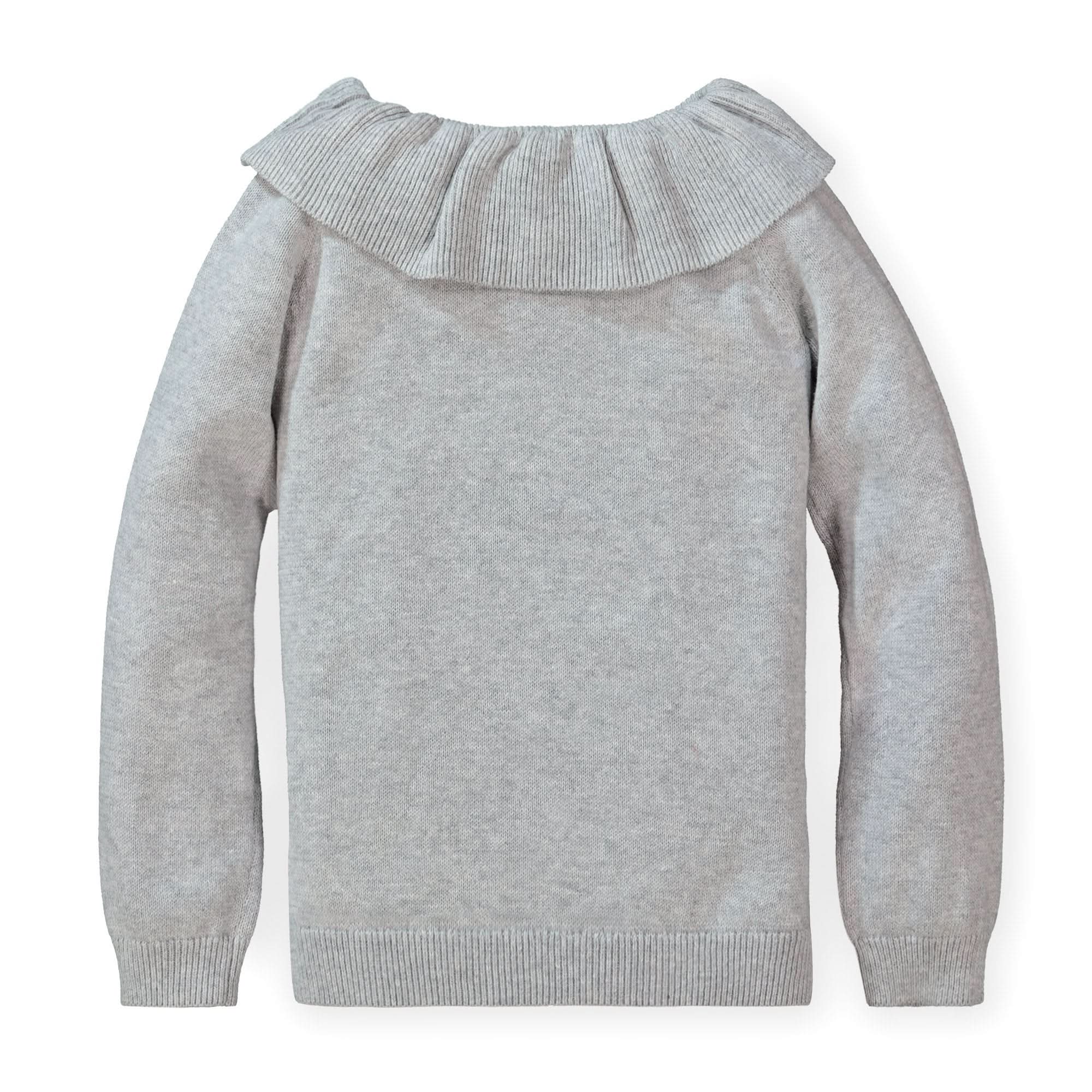 Organic Ruffle Collar Sweater - Baby