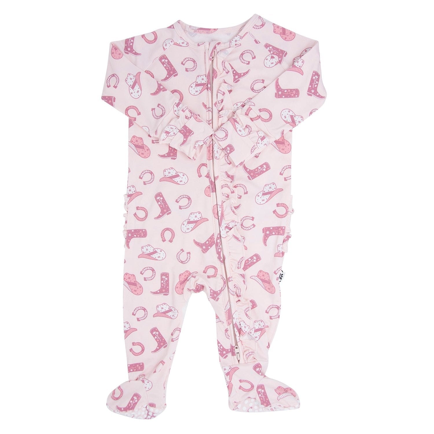 Ruffle Footie - Gwen