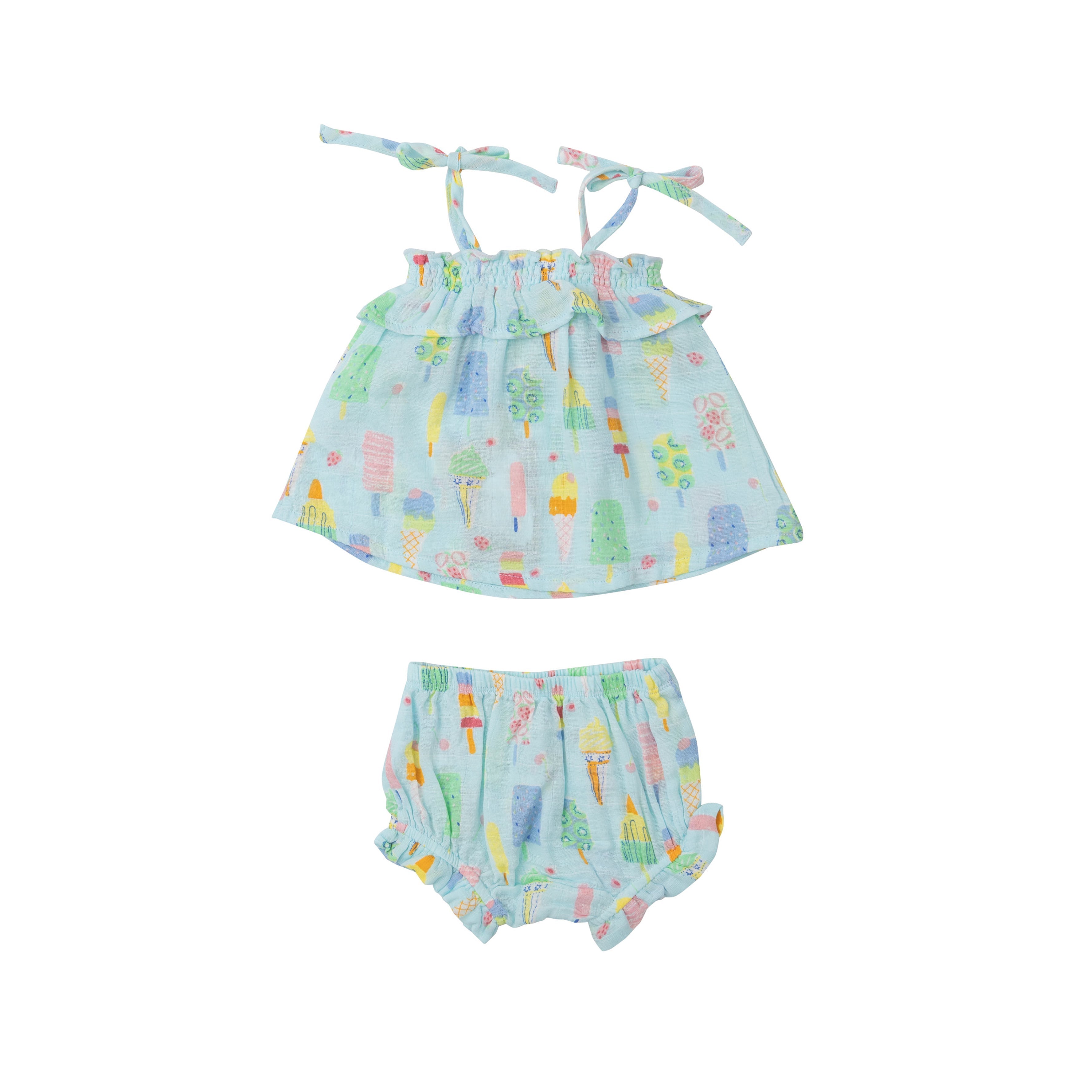 Ruffle Top & Bloomer - Fruit Dream Popsicles