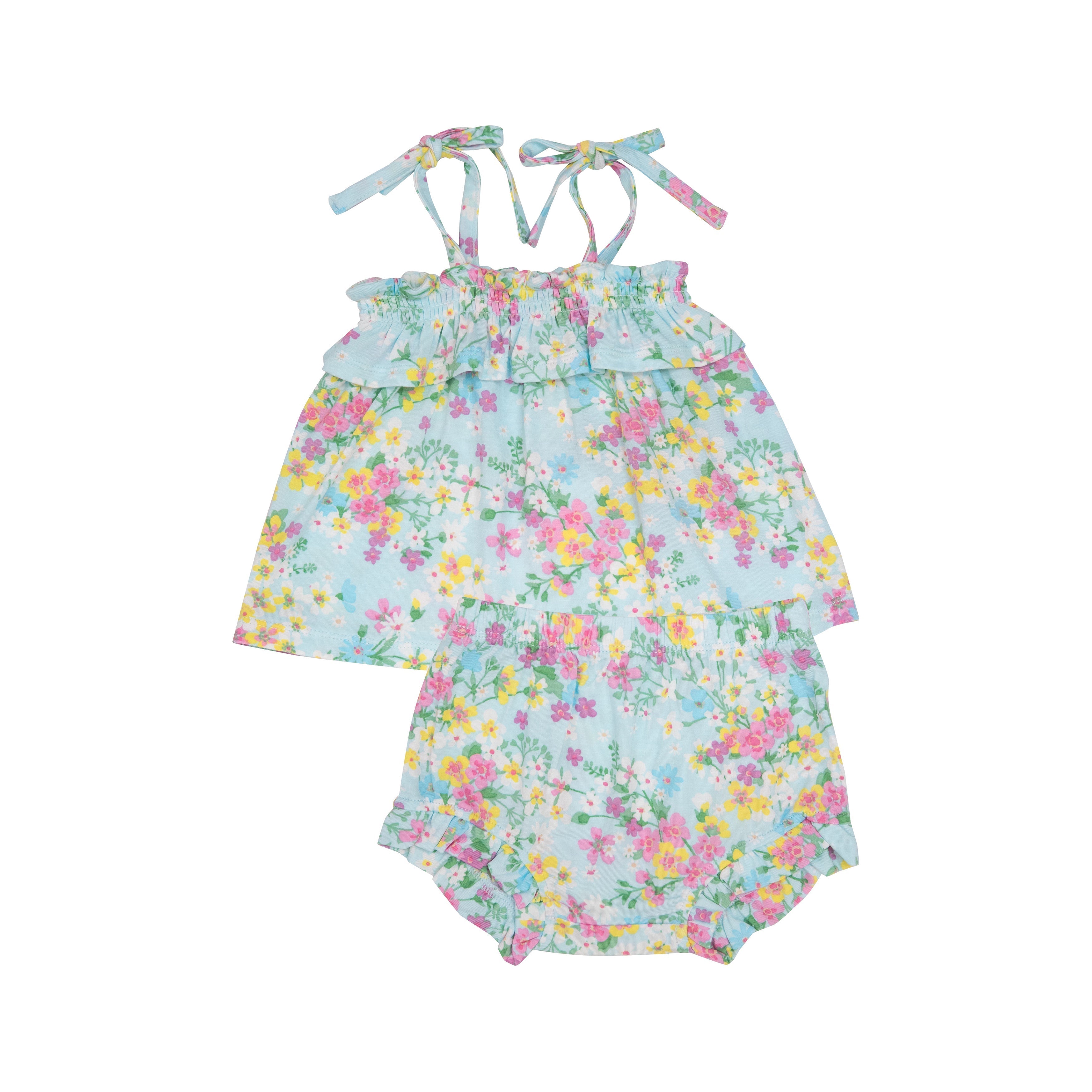 Ruffle Top & Bloomer - Little Buttercup Floral