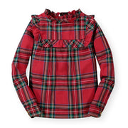 Ruffle Yoke Blouse - Baby