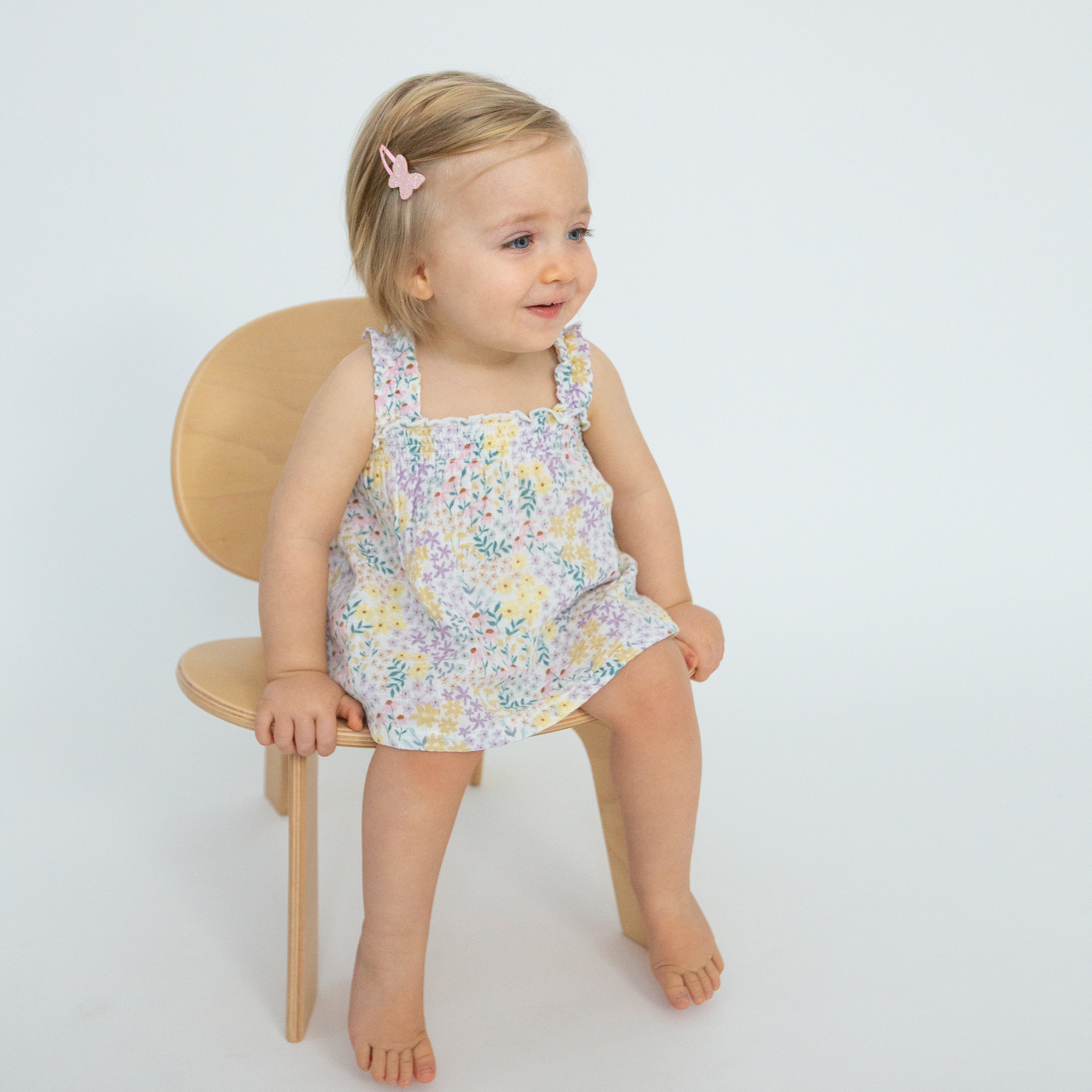 Ruffly Strap Top And Bloomer Set - Spreading Joy