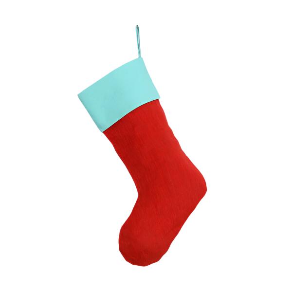 Colorblock Stocking, Oxblood