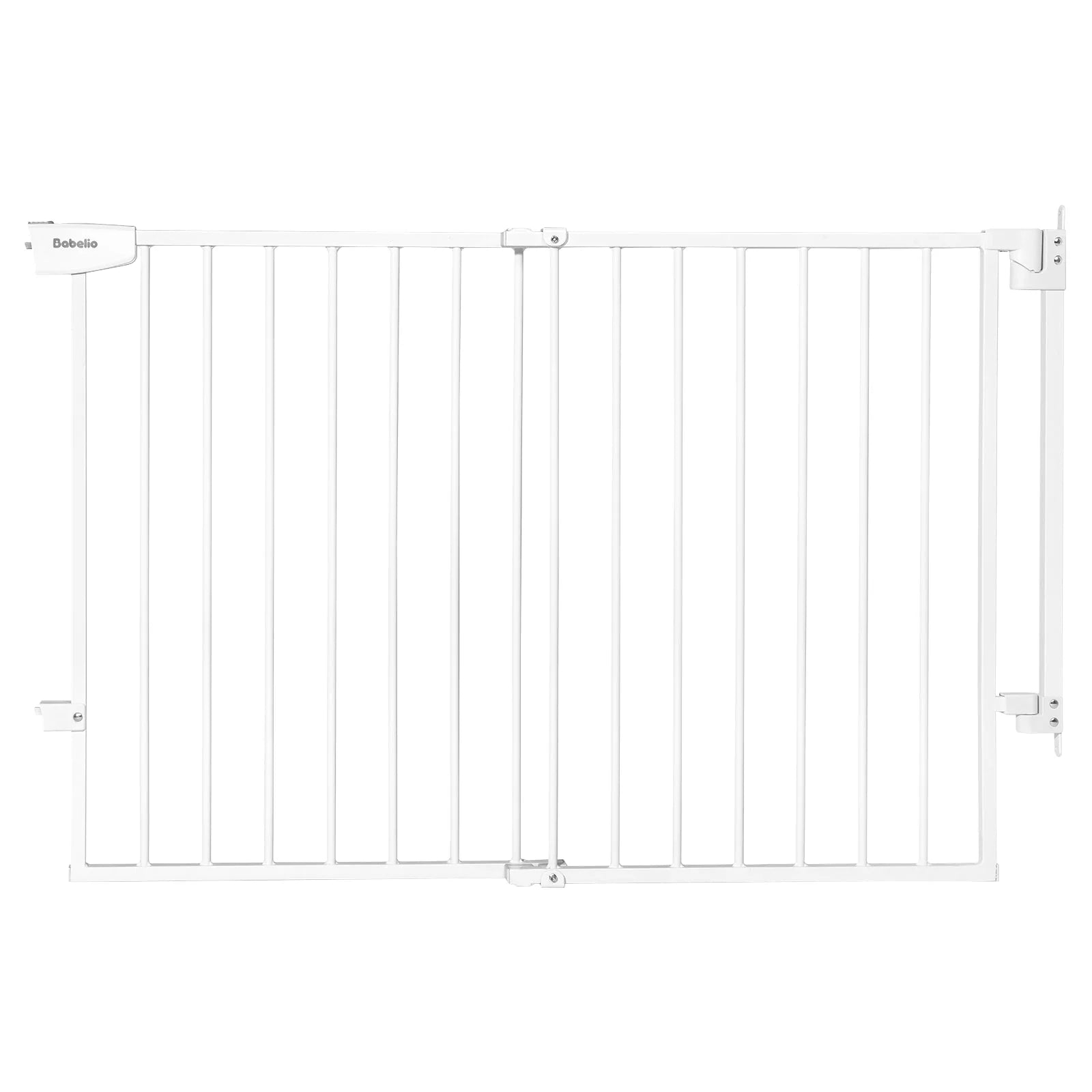 Boundless S12 | Ultra-stable No Bottom Bar Baby Gate For Stairs