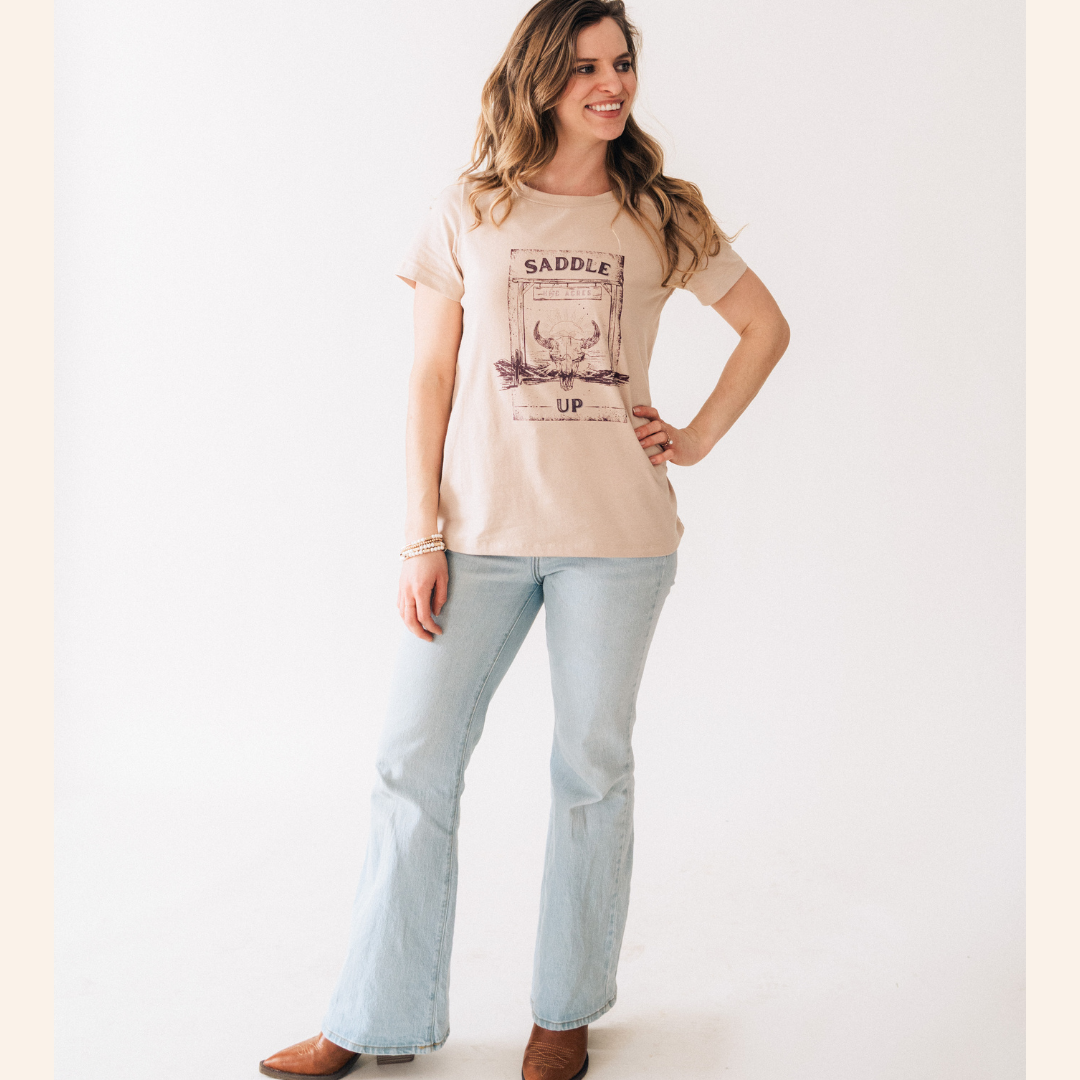 Saddle Up T-shirt- Women's