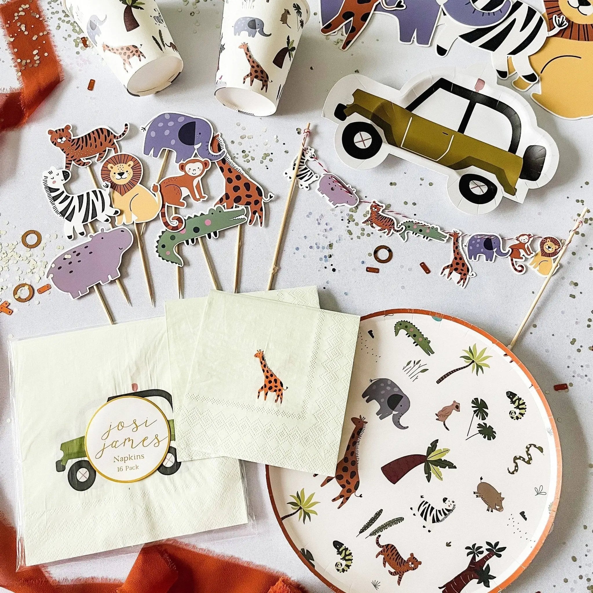 Safari Napkins Small