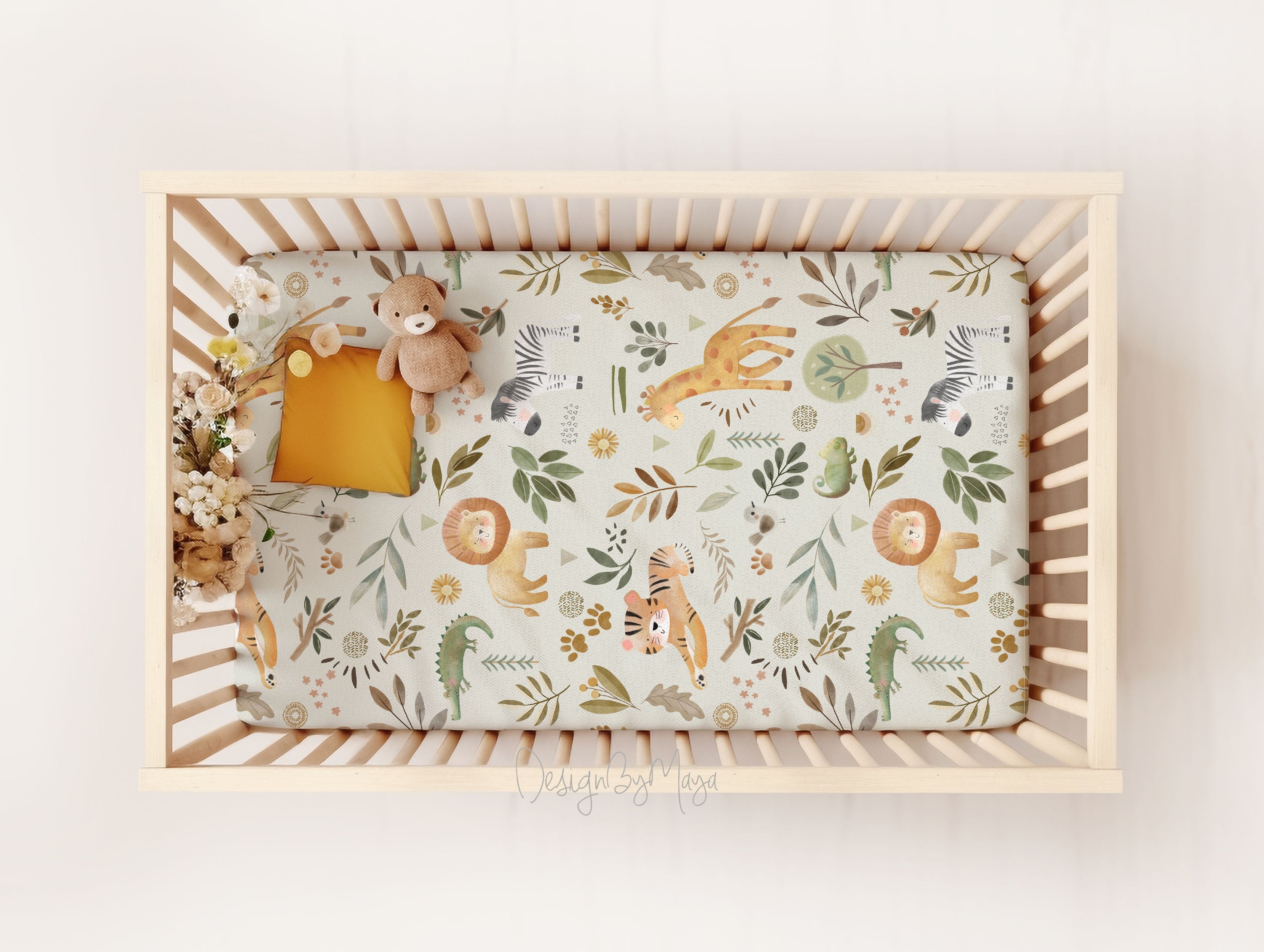 Baby Dogs Crib Sheet - Minky / Jersey Crib Sheet