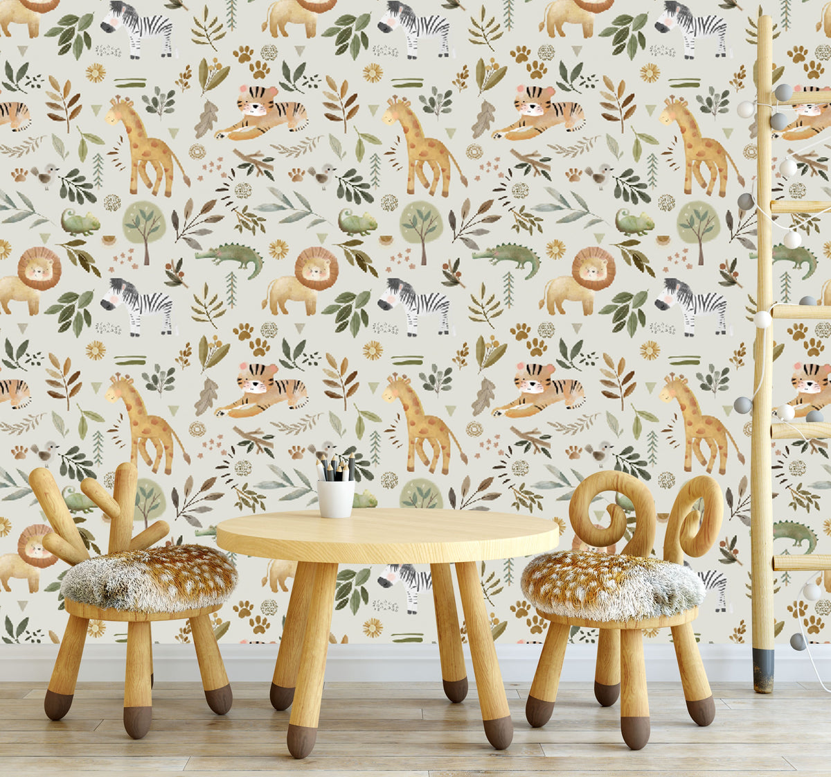 Jungle Wallpaper - Nursery Wall Decor Wallpapers
