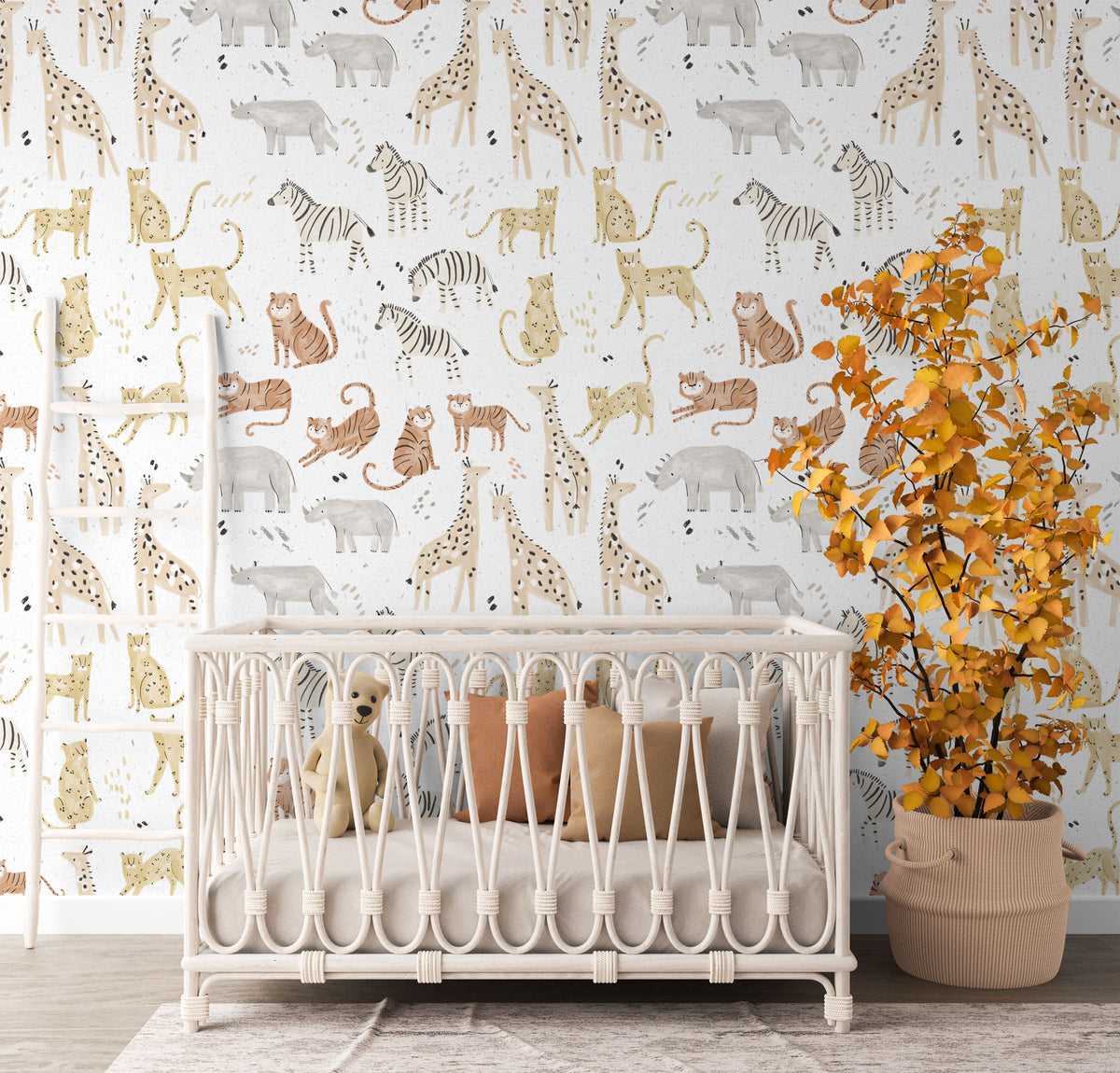 Woodland Wallpaper - Nursery Wall Decor Wallpapers