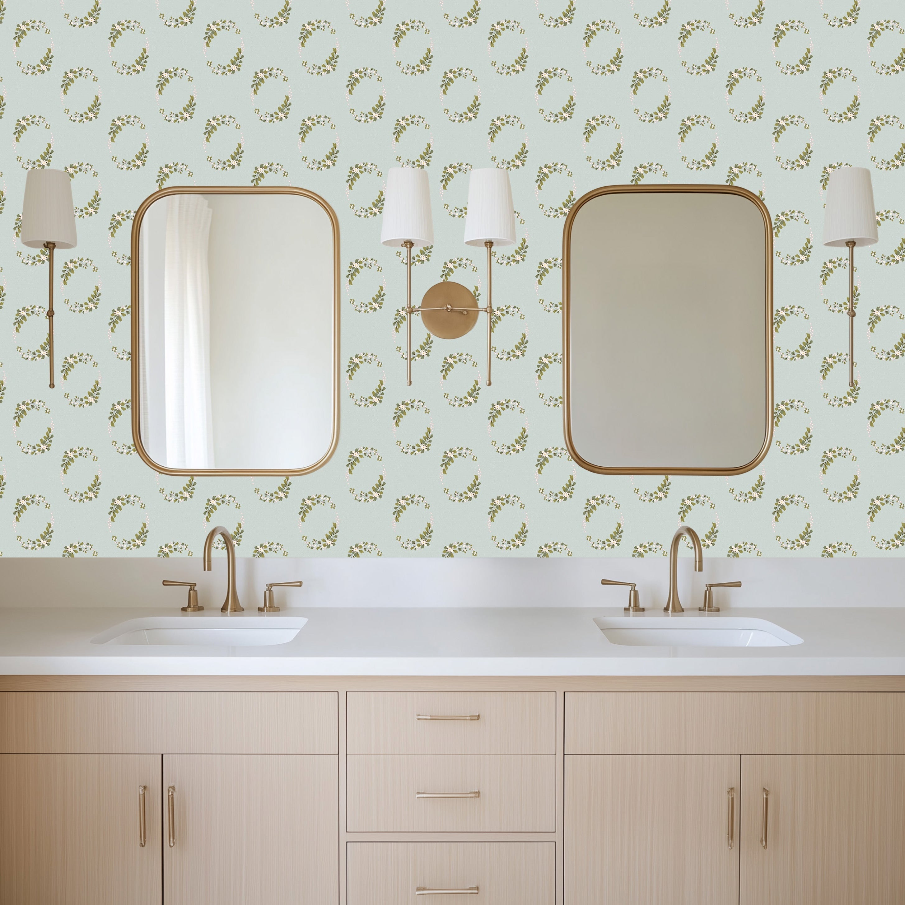 Hadley Wallpaper By Linen And Paper Design