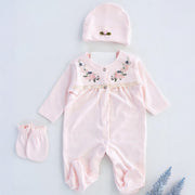 Sakura Jumpsuit Set - 3 Pcs