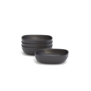 Bamboo Solo Salad Bowl - Set Of 4 - Black