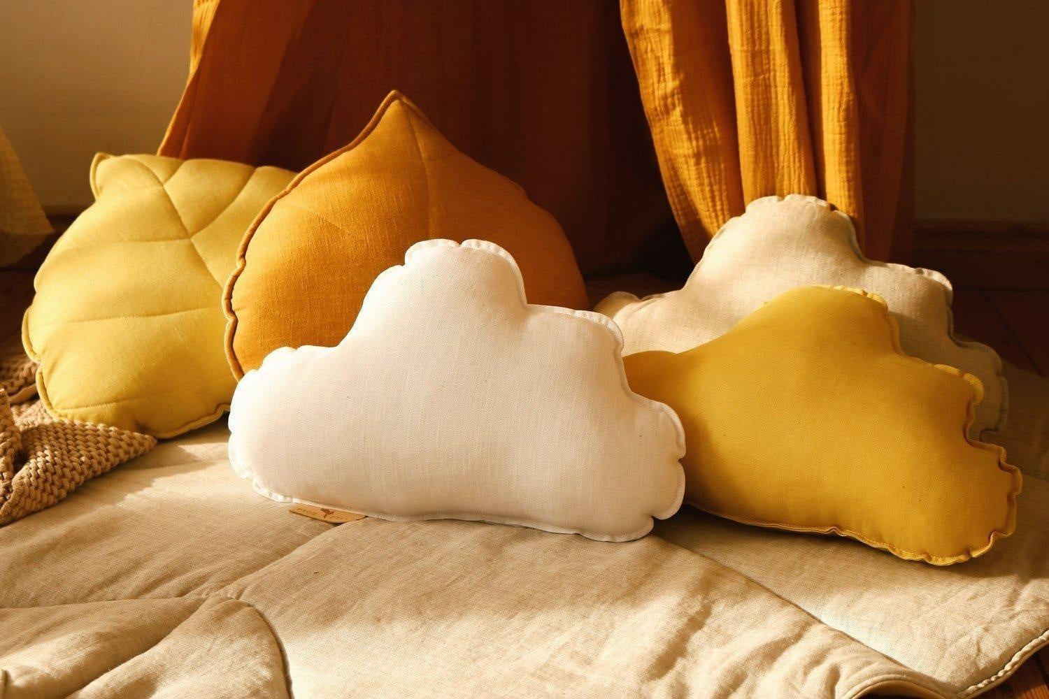 Linen Sand Cloud Pillow