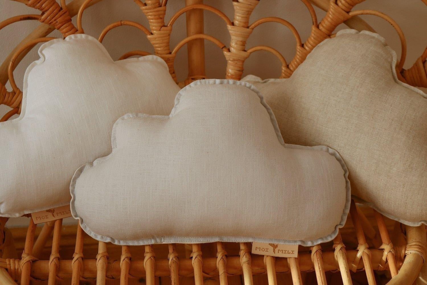 Linen Sand Cloud Pillow