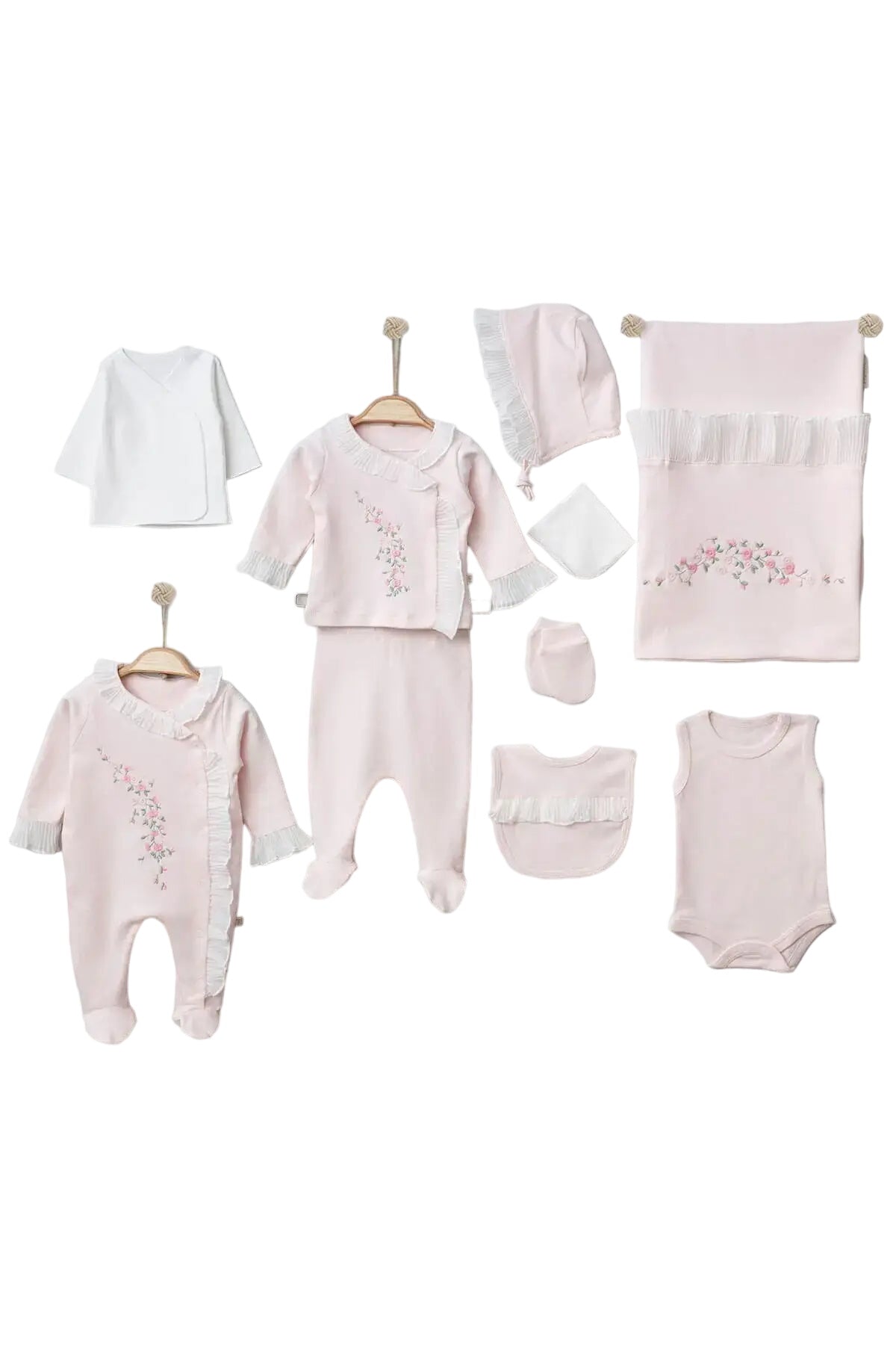 Sandra Pink Newborn Coming Home Set