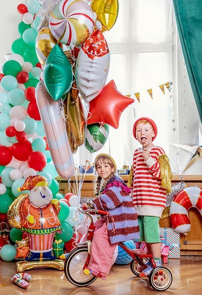 Standing Santa Balloon