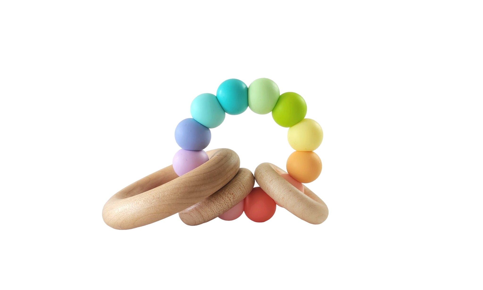 Saturn Ring Wooden Baby Teether