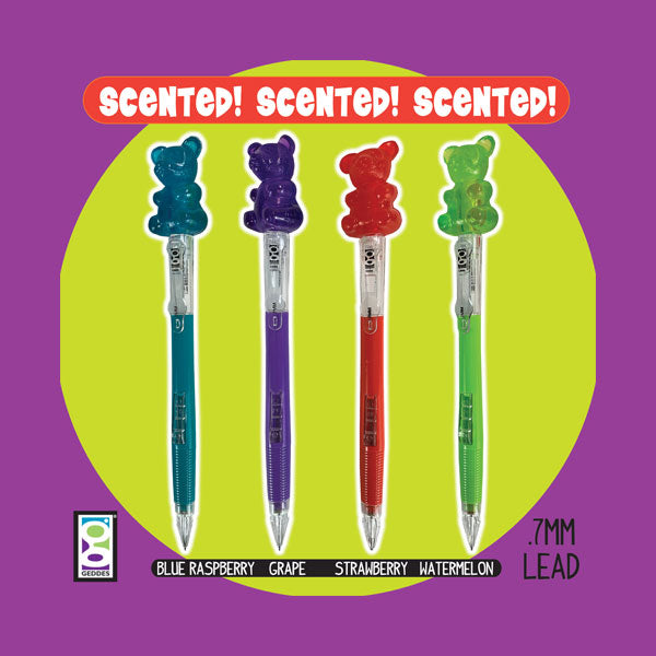 Scented Gummy Bear .7mm Mechanical Pencils