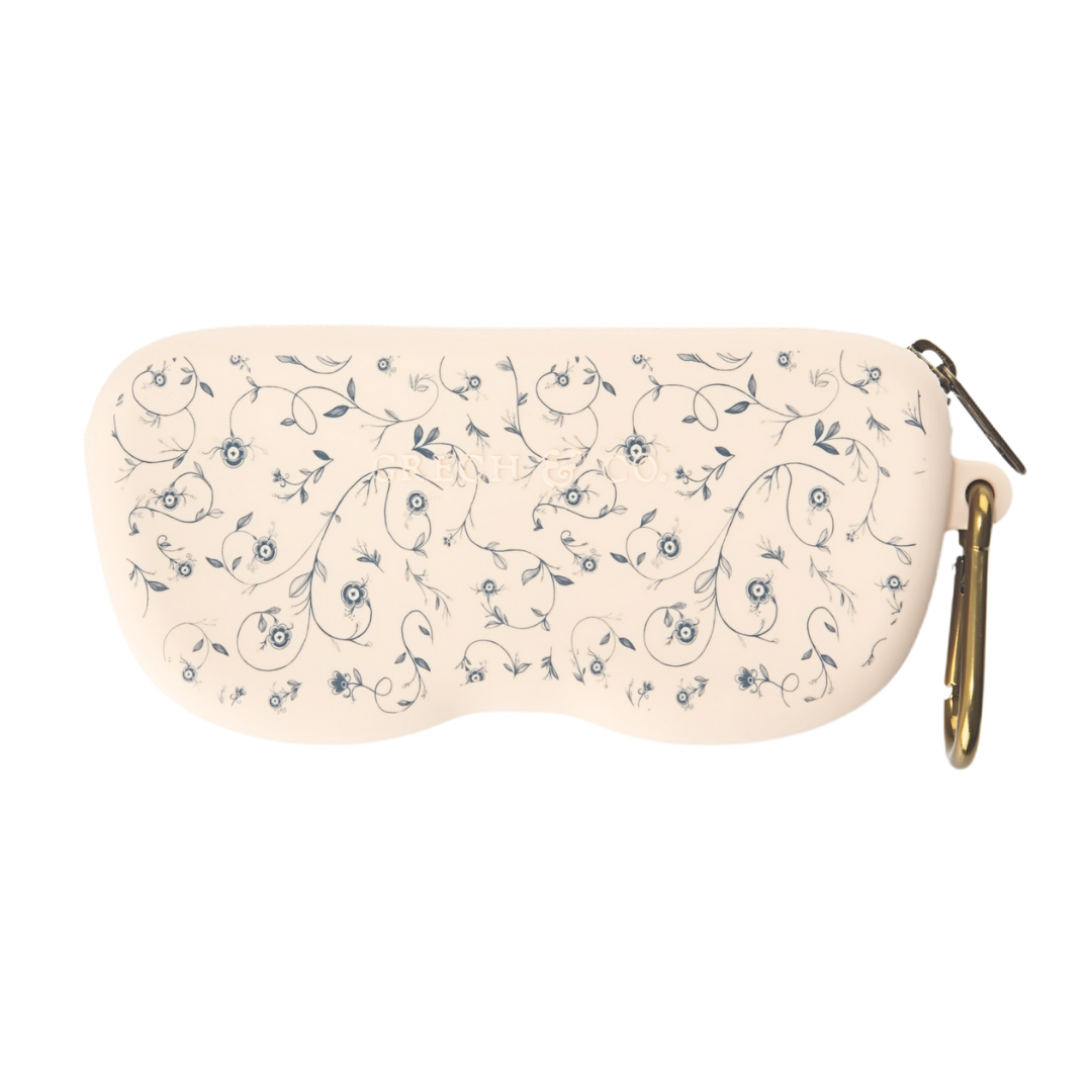 Zip + Go Case | Soft Silicone | Scandi Floral