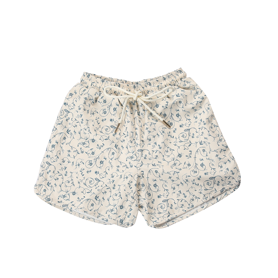 Swim Trunks | Upf + Recycled - Scandi Floral