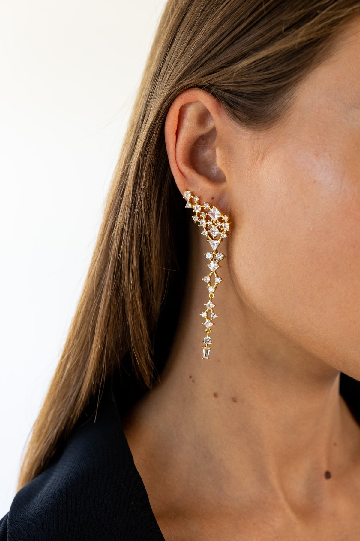 Scarlett Cz Drop Earring