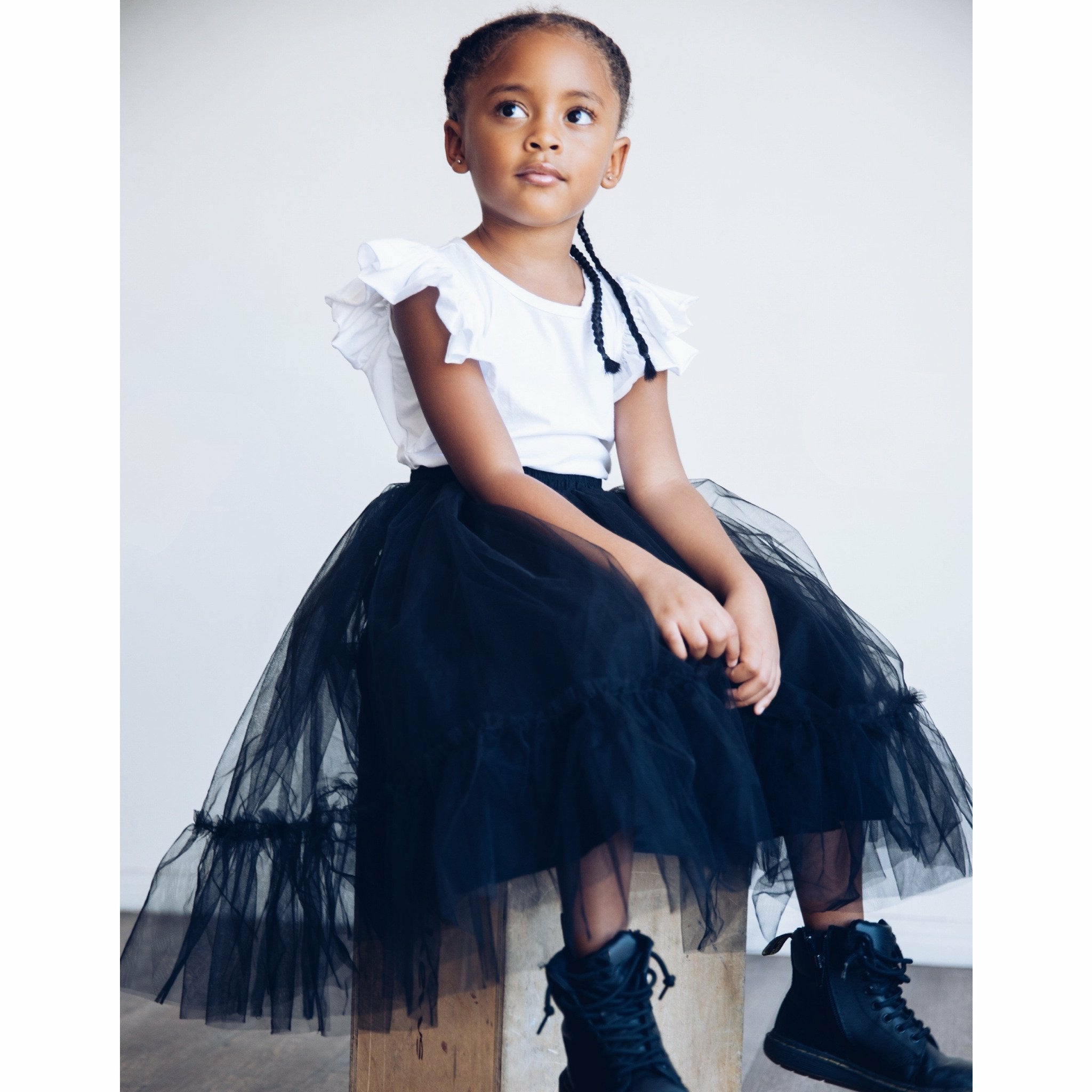 Natalia Ruffle Top Sleeveless