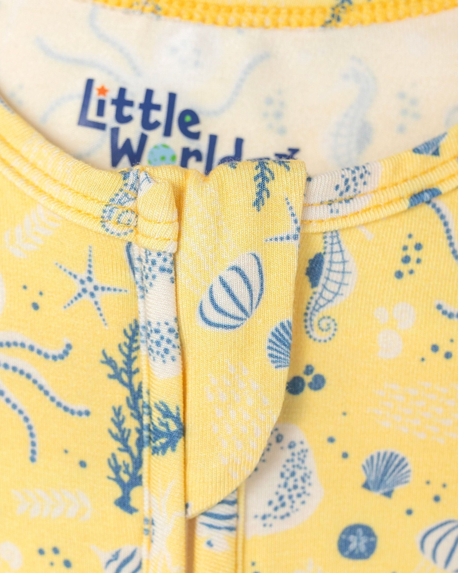 Sea Creatures Bamboo Romper