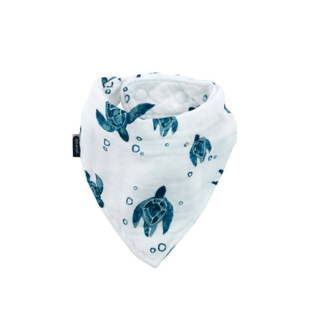 Sea Turtle Muslin Bandana Bib