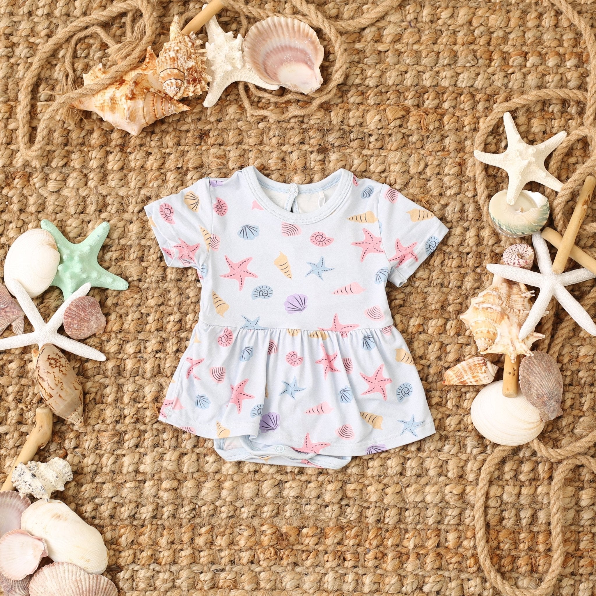 Seashell Scouts Bodysuit Dress