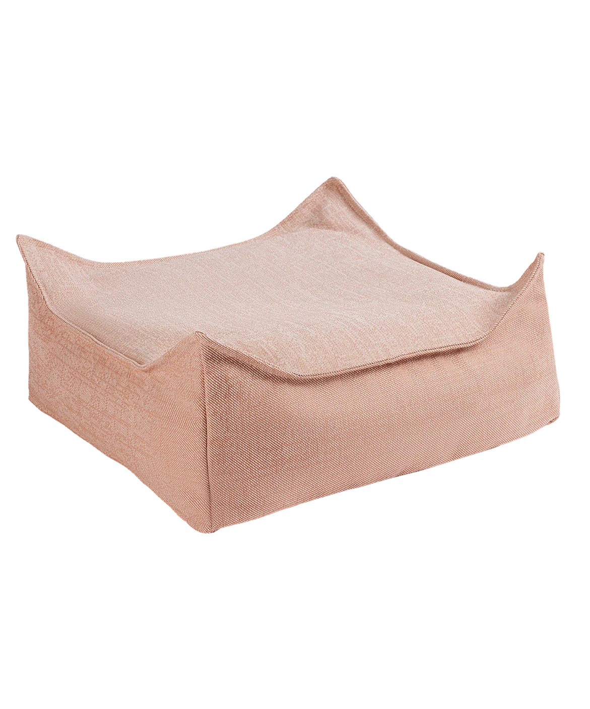 Seashell Outdoor Square Ottoman