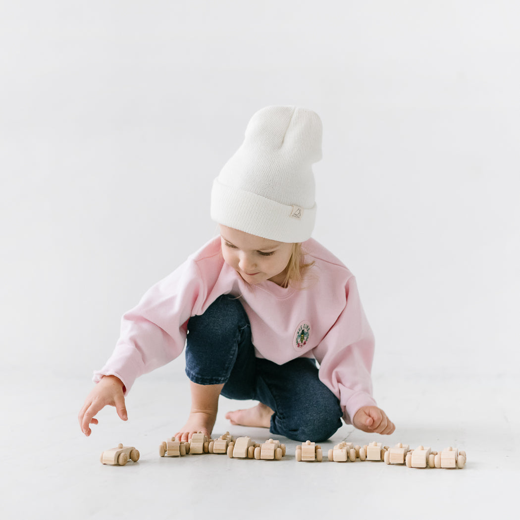Dove White Infant/toddler Beanie