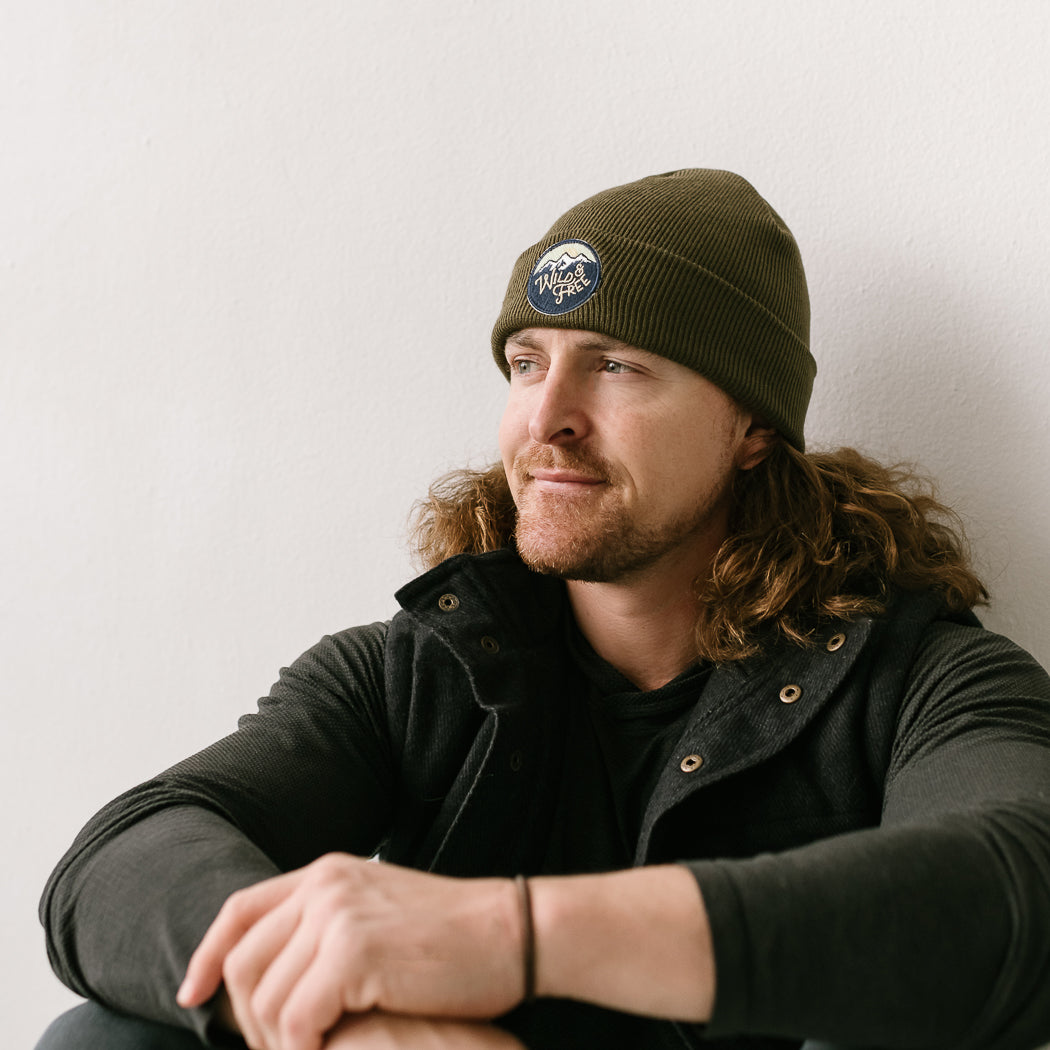 Wild & Free | Evergreen - Adult Beanie