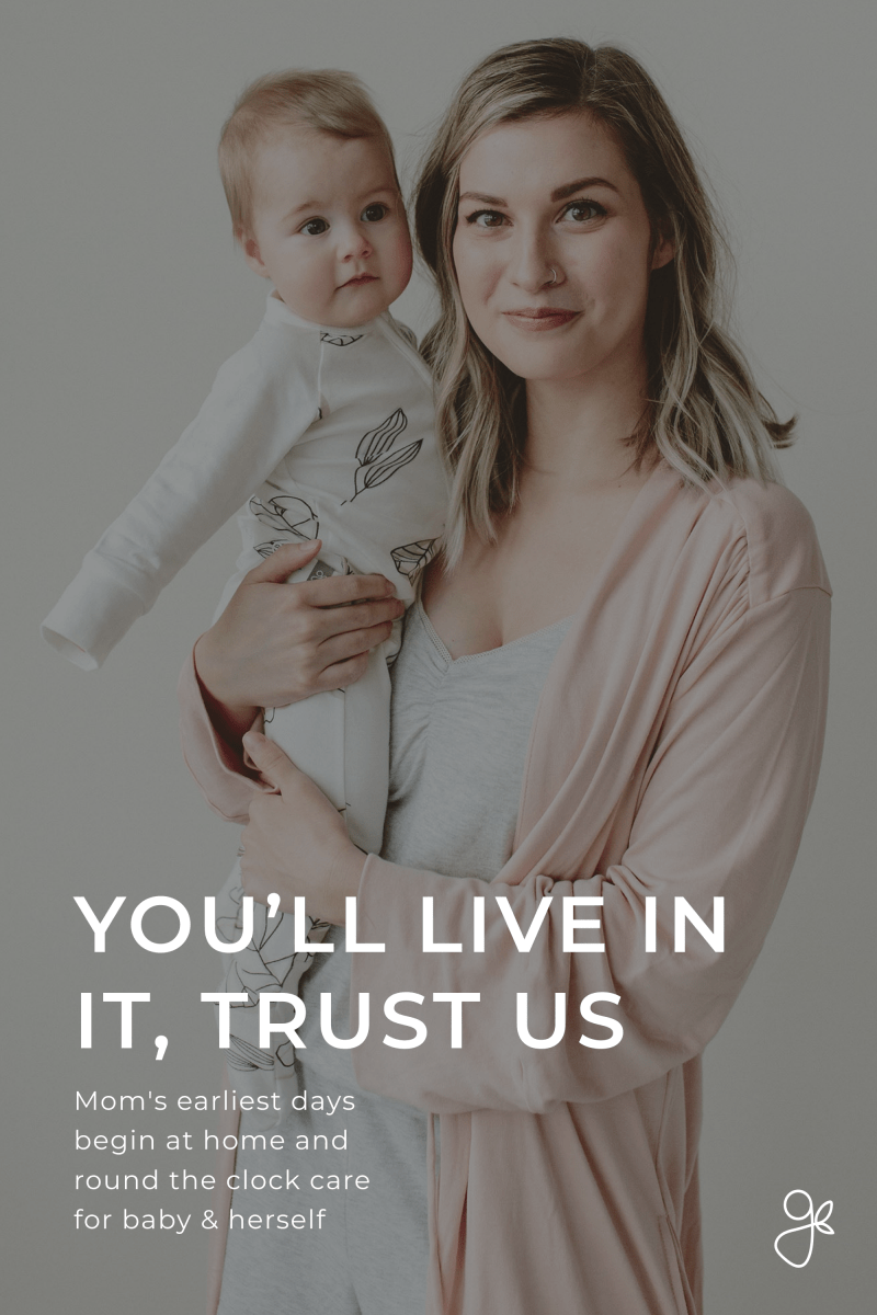 Womens Robe | Storm Gray