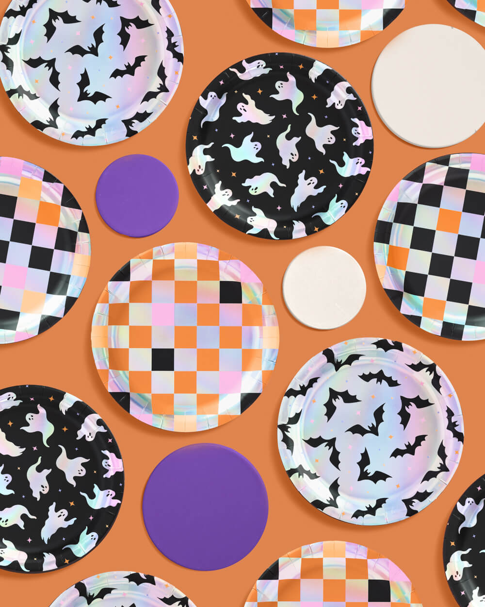 Halloween Plates - 24 Paper Plates
