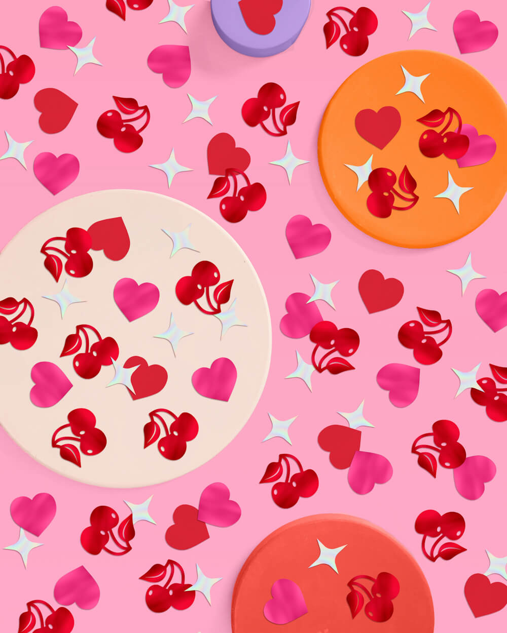 Lucky In Love Confetti - 200 Pc Foil Confetti