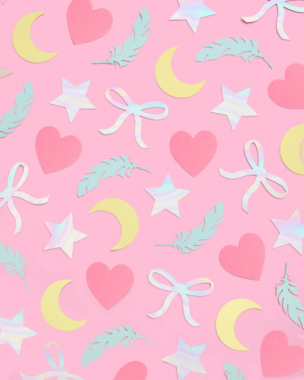 Sweet Dreams Confetti - 200 Pc Iridescent Foil Confetti