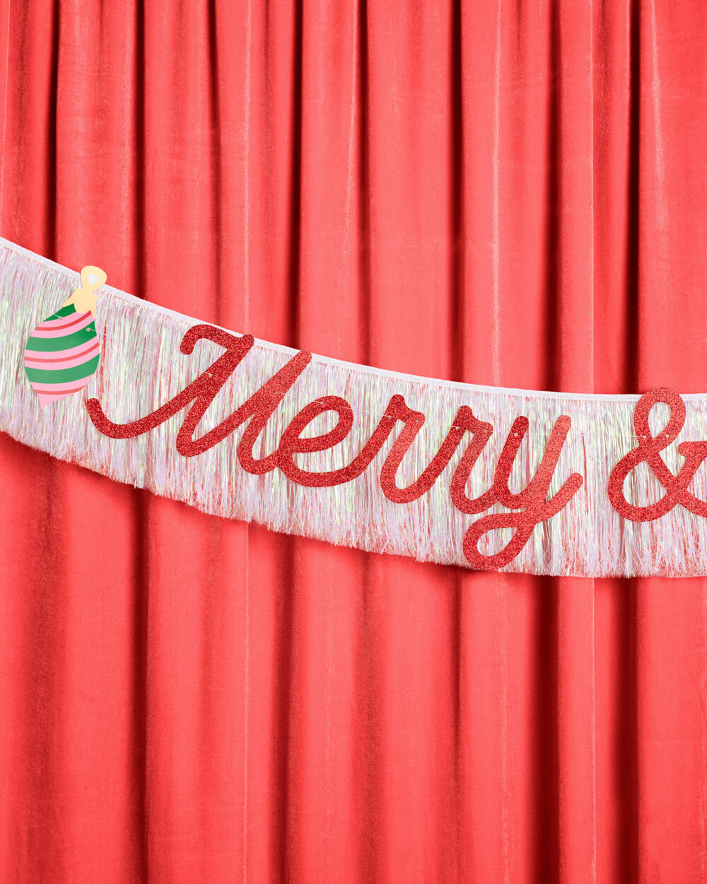 Merry & Bright Banner - Two Piece Banner