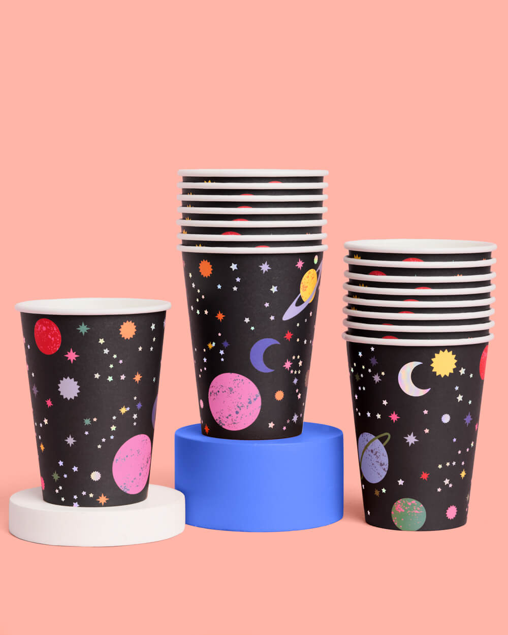 Out Of This World Cups - 16 Paper Cups