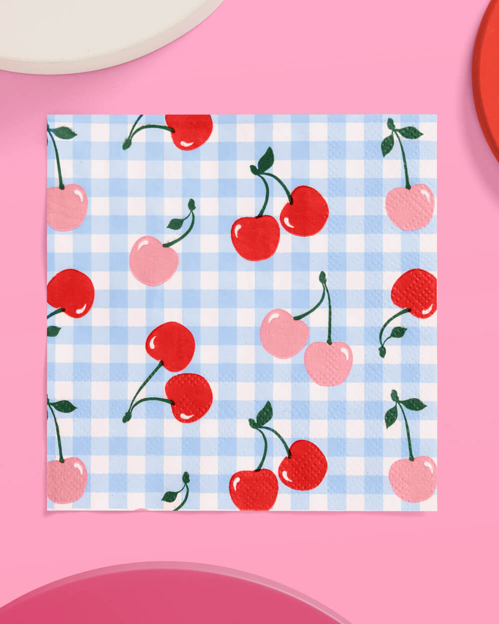 Cherry Pop Napkins - 25 Paper Napkins