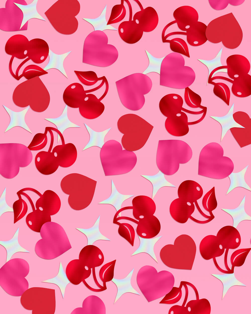 Lucky In Love Confetti - 200 Pc Foil Confetti
