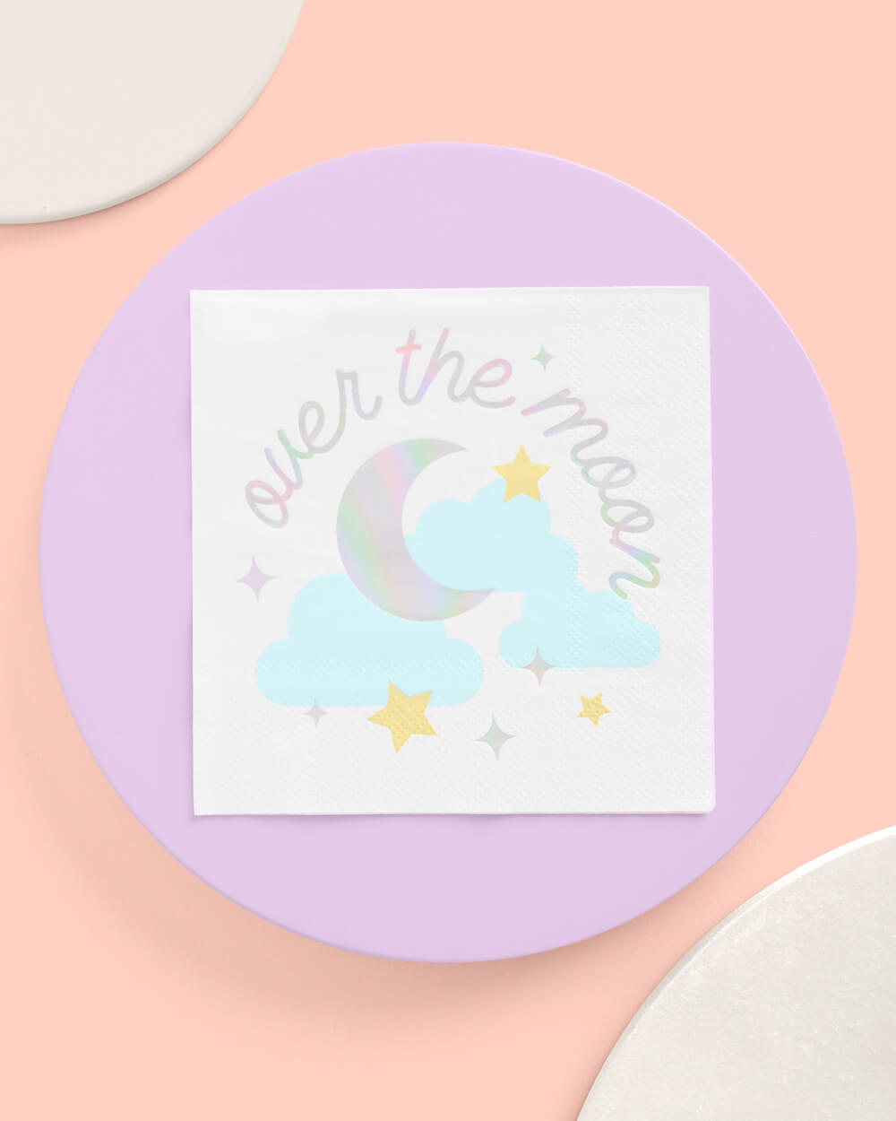 Over The Moon Napkins - 50 Paper Napkins