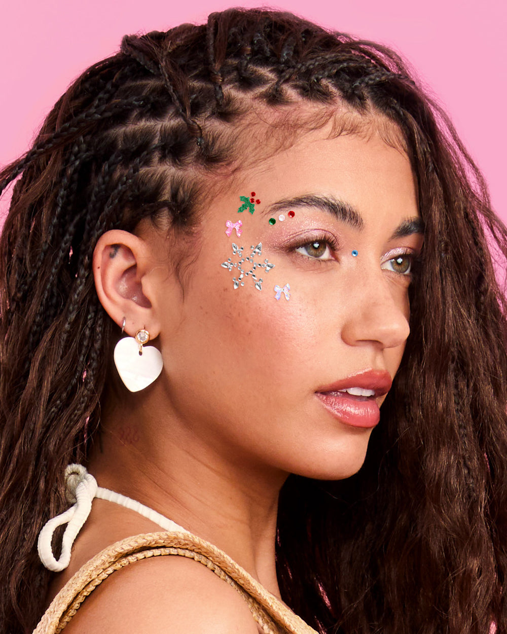 Merry & Bright Gem Set - 89 Adhesive Face Gems